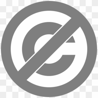 Cc0, License, Icon, Symbol, Copyright, Sign - No Copyright Png Clipart