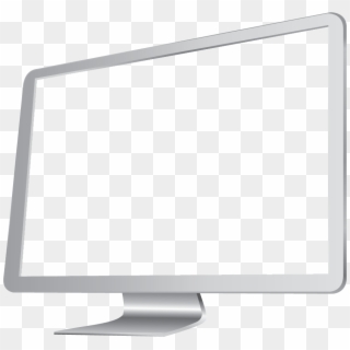 Mac & Pc Support - Led-backlit Lcd Display Clipart