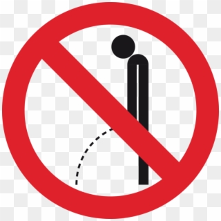 No Symbol Urination Sign Urine Computer Icons - Don T Pee On Me Clipart