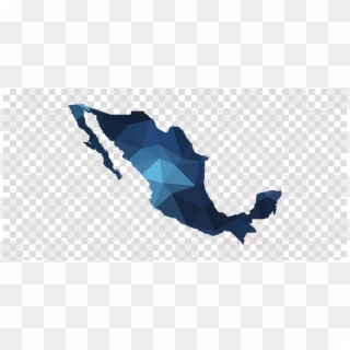 Mexico Outline Clipart Mexico Map , Png Download - Png Curved Arrow Transparent