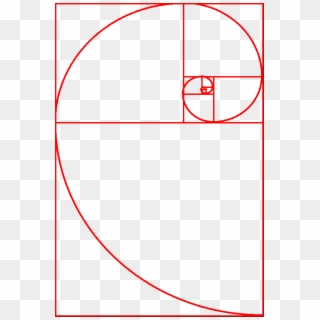 Ratio Overlays V - Fibonacci Spiral Clipart