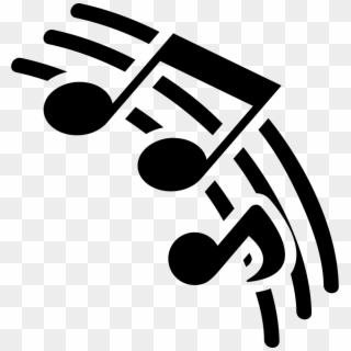 Music Lines Png - Notas Musicales Icon Clipart
