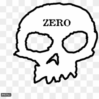 Zero Skateboards Skately Library - Zero Skateboard Skull Logo Clipart