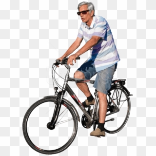 Free Png Download Cycling In The Sunset Png Images - Cyclist Png Clipart