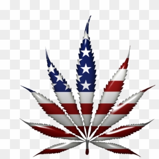 "local And State Authorities In Texas Spent An Estimated - Red White And Blue Weed Clipart