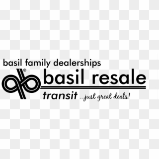 Basil Resale Transit New Logo Black Png - Something You Wish You Could Clipart