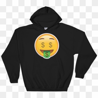 Money Face-just Emoji - Sweatshirt Clipart