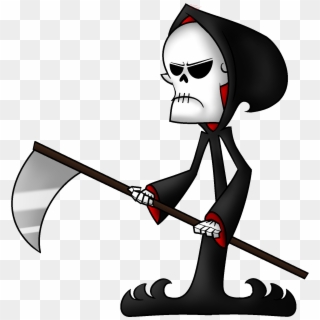 Death Cartoon Network - Grim Reaper Cartoon Png Clipart