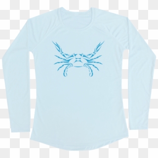 Blue Crab Performance Build A Shirt - Chesapeake Blue Crab Clipart