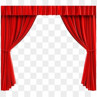 Curtains Png - Stage Curtains Clipart Transparent Png