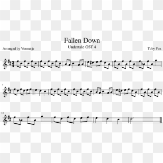 Undertale Sheet Music For Flute - Office Theme Trombone Clipart