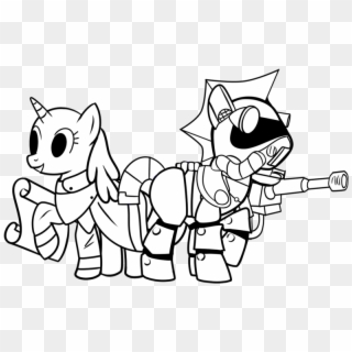 Fallout Drawing Ranger - Fallout Equestria Scribe Clipart