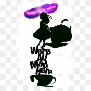#alice #wonderland #disney # Melaniemartinez #madhatter - Alice In Wonderland Svg Free Clipart