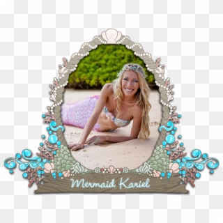 With A Lifelong Passion For Mermaids, Kariel Has Transformed - Picture Frame Clipart