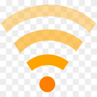 Wi-fi Logo Png - Orange Wifi Png Clipart