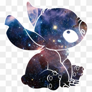 Stitch Drawing Galaxy - Gambar Galaxy Stitch Png Clipart
