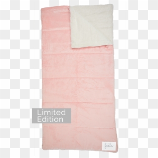 Extra Cozy Sleeping Bag In Pale Blush , Png Download - Linens Clipart