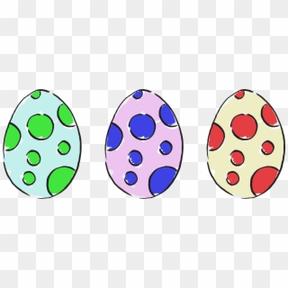 This Free Icons Png Design Of Easter Eggs 2 - Circle Clipart