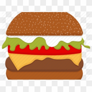 Hamburger Clipart Snack - Fast Food - Png Download