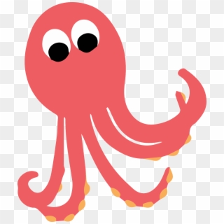 Clipart Animals Octopus - Cartoon Sea Animals Transparent - Png Download