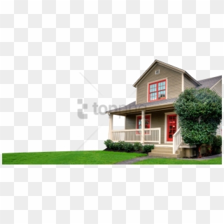 Free Png House Garden Png Image With Transparent Background - House Png Clipart