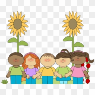 Free On Dumielauxepices Net - Children Standing In A Row Clipart