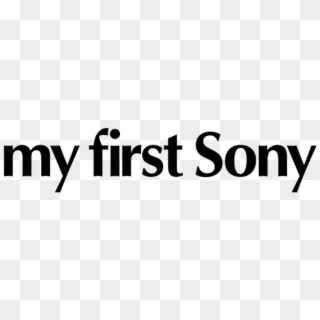 Simple My First Sony Logo Png Transparent & Svg Vector - My First Sony Clipart