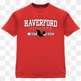 Haverford Youth Squirrel Tee - Red Fdny Shirt Clipart