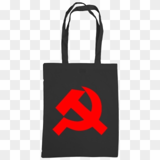 Hammer And Sickle Tote Bag Black - Tote Bag Clipart