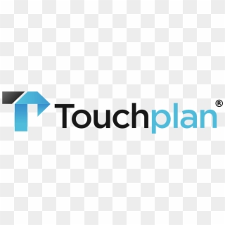 Transparent Black With R - Touchplan Logo Clipart