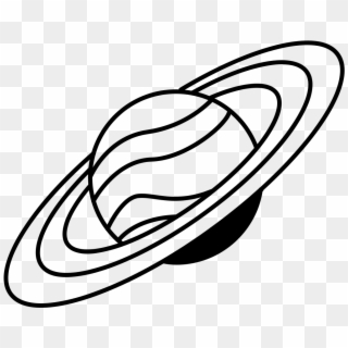 Saturn Drawing Planet Cassini Mission - Pianeti Png Clipart