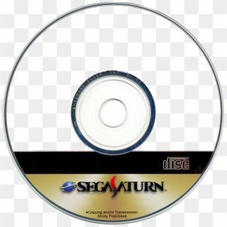 Sega Saturn Disc Art , Png Download - Sega Saturn Disc Labels Clipart