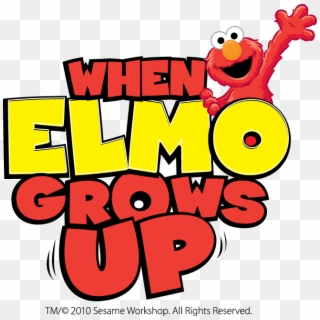 Sesame Street Signsvg Wikimedia Commons - Ticketmaster When Elmo Grows Up Clipart