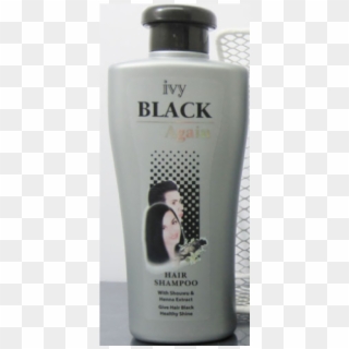 Ivy Shampoo Black Again-800x800 - Glass Bottle Clipart