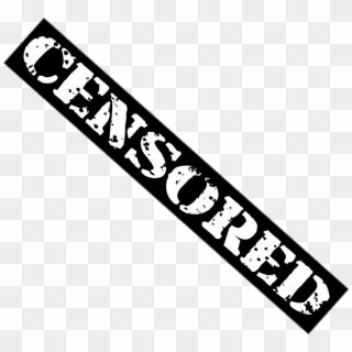 #tarjapreta #censurado #censored #blackstrip #strip - Censurado Png Clipart