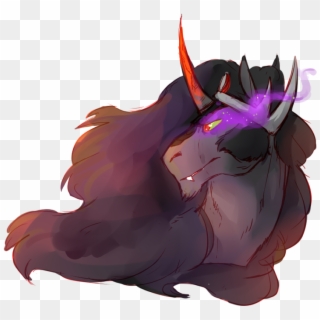 Thelionmedal, Glowing Eyes, King Sombra, Safe, Solo - Illustration Clipart