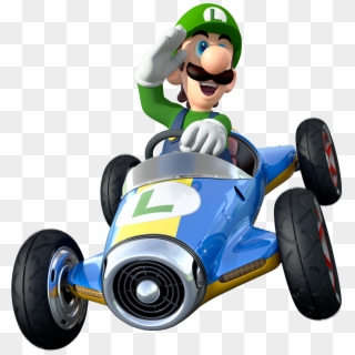 Luigi Kart Png - Mario Kart 8 Luigi Png Clipart