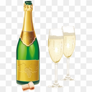 Champagne Png - Champagne And Glasses Png Clipart