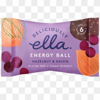 Deliciously Ella Hazelnut & Raisin Energy Ball X - Deliciously Ella Energy Balls Clipart