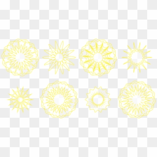 8 Sun Impressions Patterns Png File - Vector Graphics Clipart