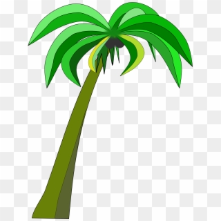 Palm Tree Clipart Transparent Png - Clip Art Coconut Tree