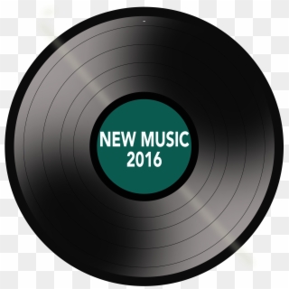 Vinyl-record As We Say Goodbye To 2015, A New Year - Circle Clipart
