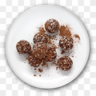 Coconut Cacao Energy Balls - Rum Ball Clipart