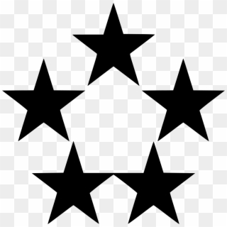 Five Stars Star S Comments - 5 Star General Symbol Clipart