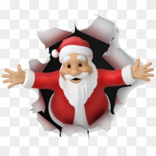 So Guys, I Hope You Will Love This Amazing Collection - Draw Santa Claus 3d Clipart