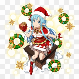 Asuna Christmas 2 ~5 Star Clipart