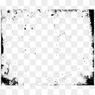 Transparent Grunge Texture Png Transparent Background - Monochrome Clipart