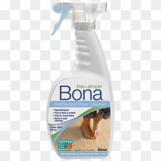 Bona Free & Simple® Hardwood Floor Cleaner Product - Bona For Cleaner Clipart