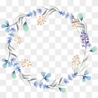 Flower Photography Wreath Royalty-free Watercolor Garlands - Watercolor Wreath Flower Png Clipart