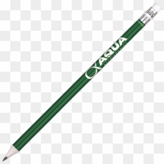 Recycled Paper Pencil- Green With Printing - Pepsi Pencil Clipart